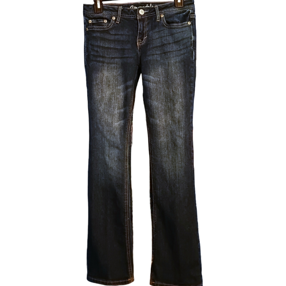 Aeropostale Chelsea Bootcut Low Rise Jeans Size 2 Short